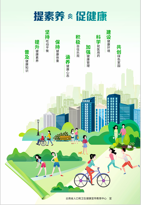 海报 | 提素养 促健康