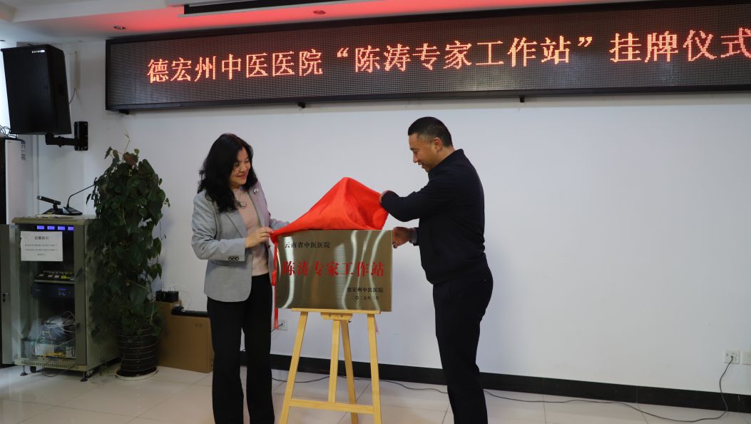 陈涛专家工作站落户德宏州中医医院
