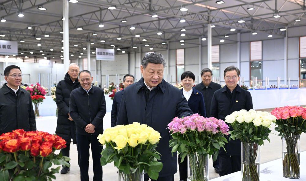 习近平：祝你们的生活像花儿一样美！