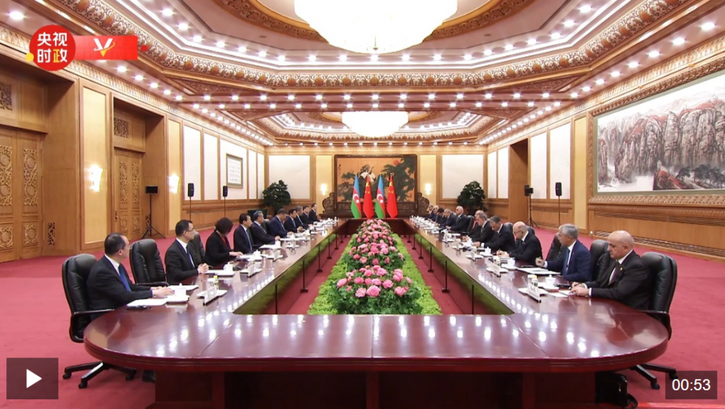 独家视频丨习近平：我愿同总统先生一道努力 开启中阿全方位合作新篇章
