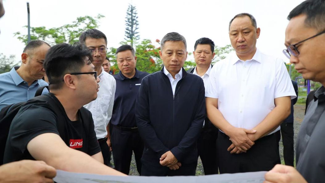 卫岗调研芒市大河片区整体提升及芒蚌村旅居乡村规划工作