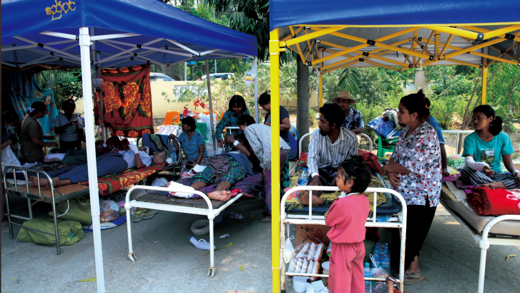 ]]ရွက်ဖျင်တဲမှ ကာကွယ်ဆေးအထိ}} တရုတ်နိုင်ငံ၏ ကူညီထောက်ပံ့မှုသည် မြန်မာငလျင်ဘေးသင့်နေရာအားလုံးကို ဖုံးလွှမ်း
