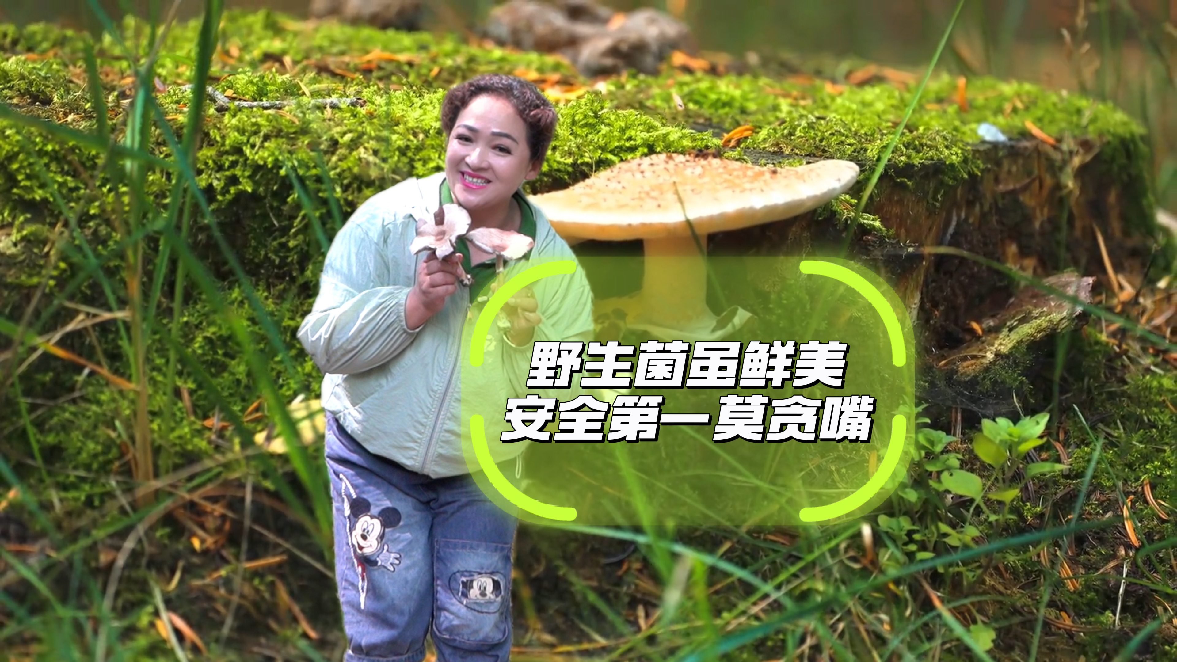 野生菌虽鲜美 安全第一莫贪嘴 Mau gvum zhaq ngvam le, ngvut ri zomui ra sidiq shang