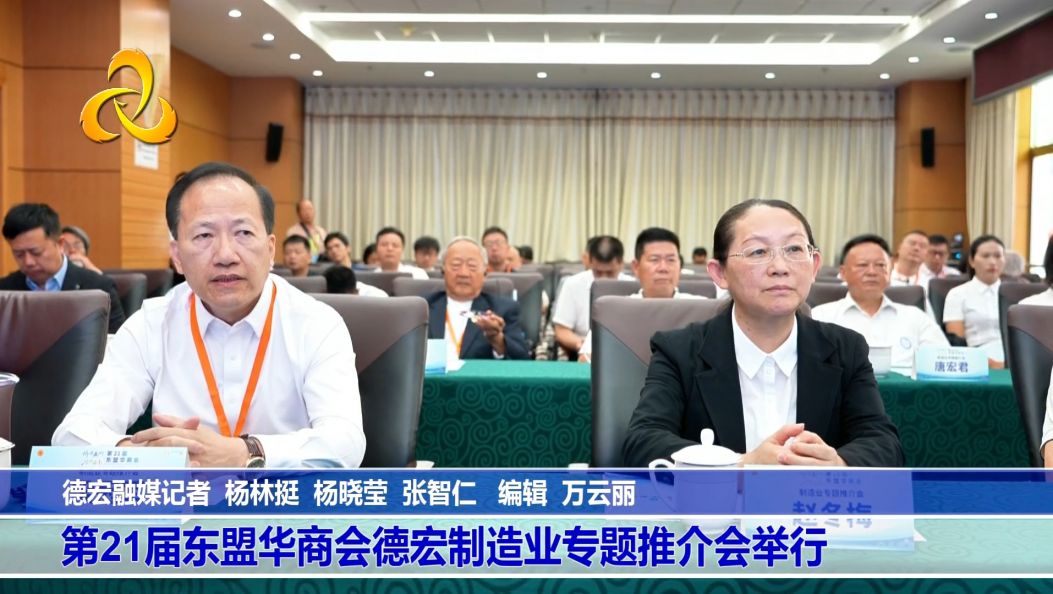 第21届东盟华商会德宏制造业专题推介会举行