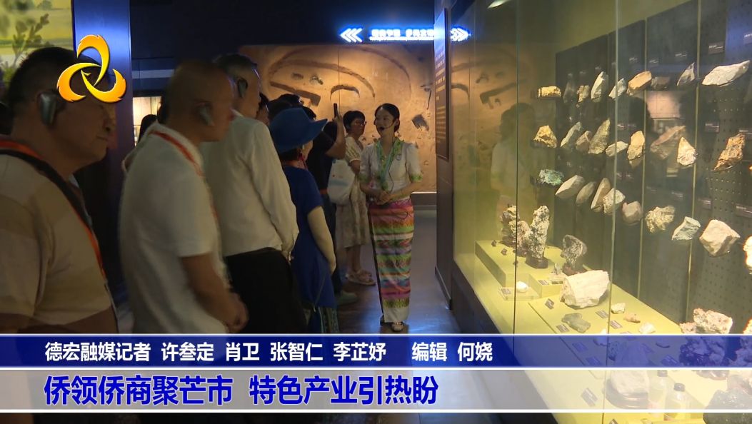 侨领侨商聚芒市 特色产业引热盼