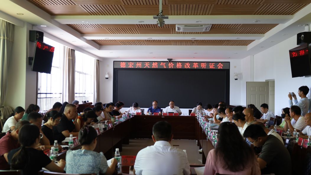 德宏州天然气价格改革听证会召开