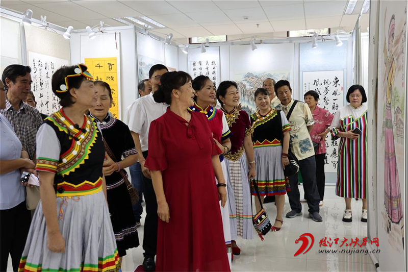 文化中国行丨书画为媒促交流 文化交融情更深