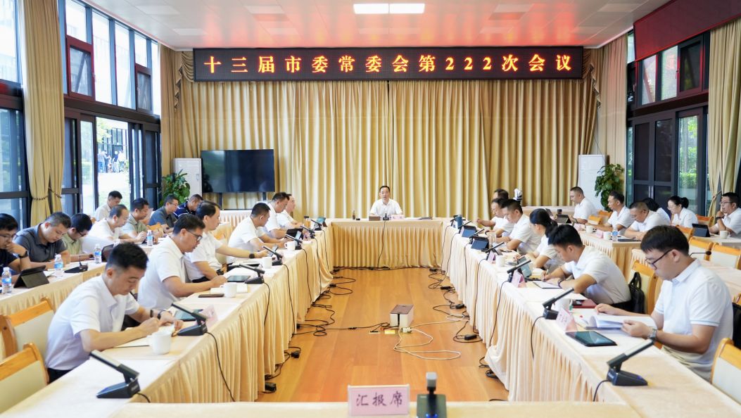 瑞丽市委常委会召开会议