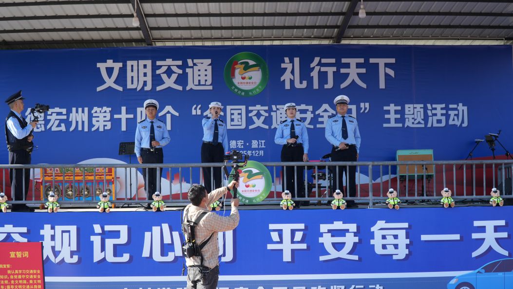 寓教于乐传理念  政企民携手筑平安——德宏州第十四个“全国交通安全日”主题活动见闻