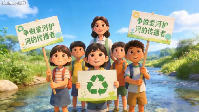 守护河道生态 共建美丽家园（一）：争做爱河护河的传播者