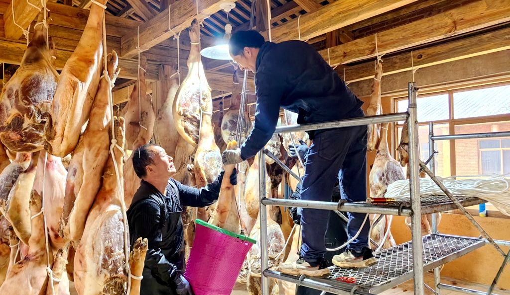 宣威市得禄乡：盘活闲置育产业 火腿链动启新程