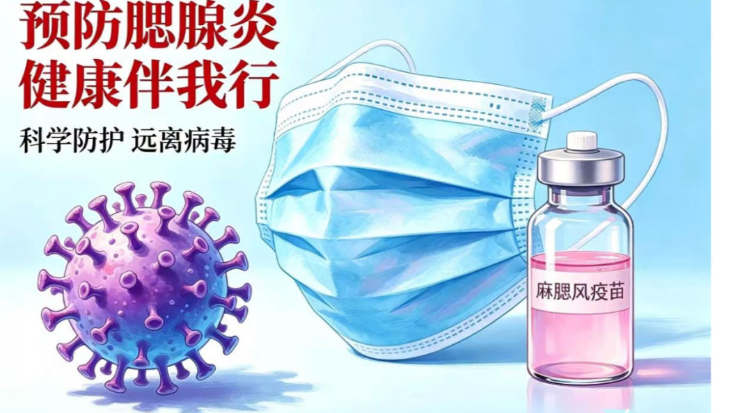 春季高发！一文读懂流行性腮腺炎，科学防护不慌张