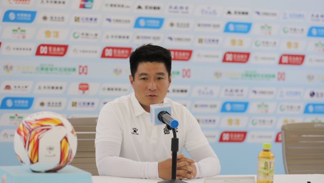 德宏队对阵西双版纳队赛后发布会举行