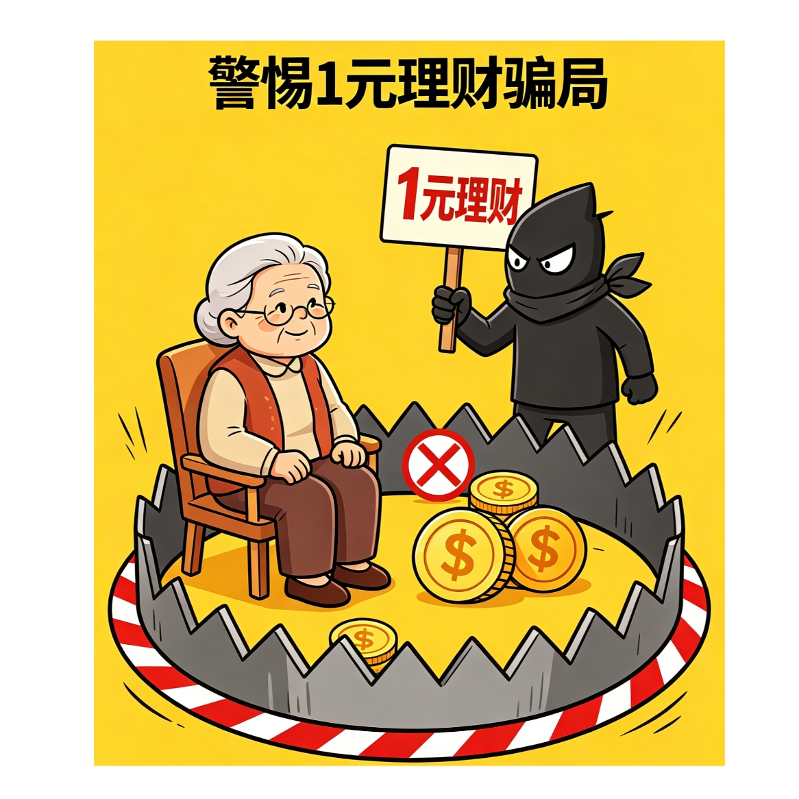 警惕一元理财式网络骗局（傈僳文）