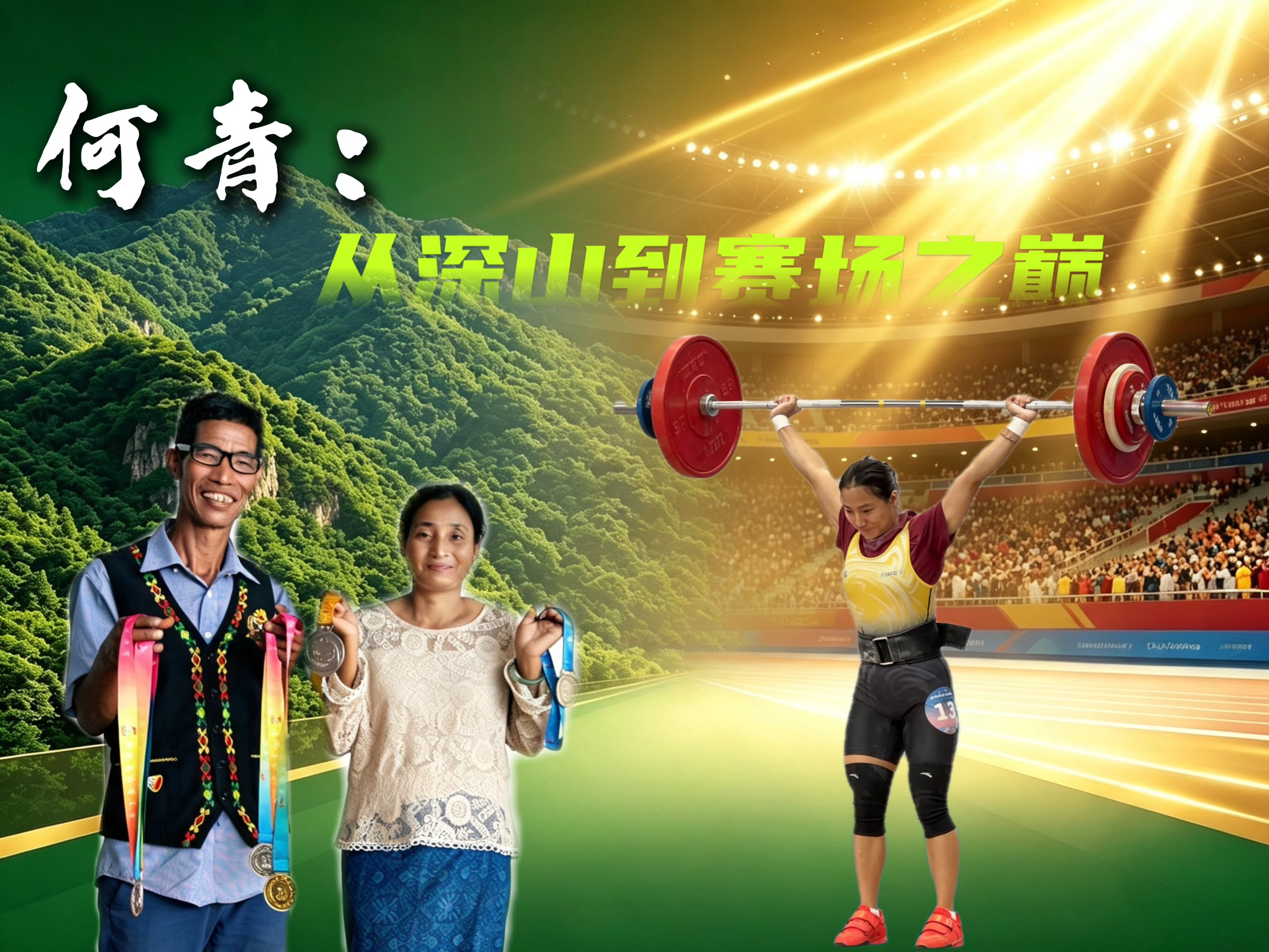 何青：从深山到赛场之巅 Hoqin gat dik be 