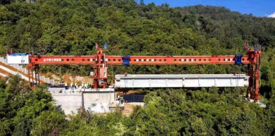 开始架梁！大瑞铁路保瑞段全线施工进入重要阶段