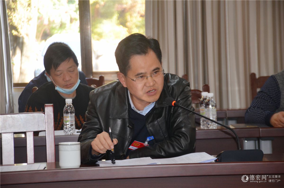 胡小成：扩大开放发展产业 建设美丽梁河