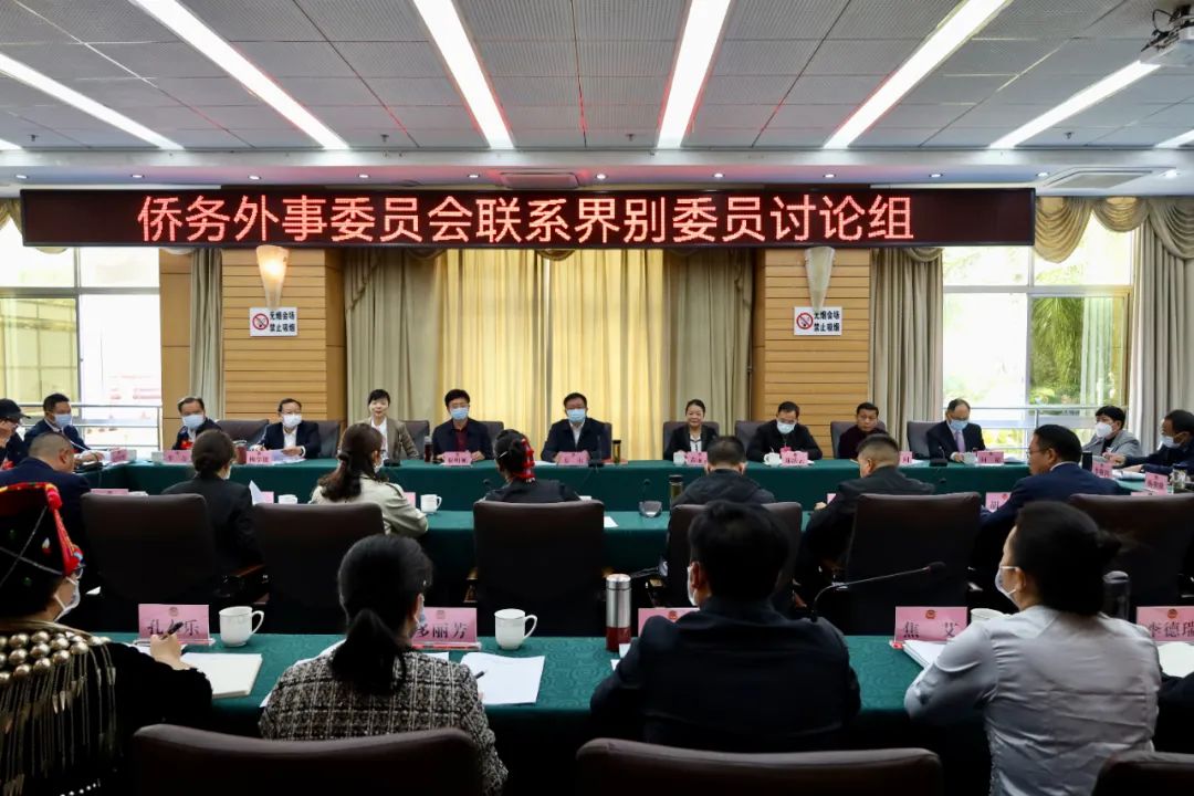 政协德宏州第十三届委员会第二次会议举行分组讨论 姜山到会听取意见并讲话