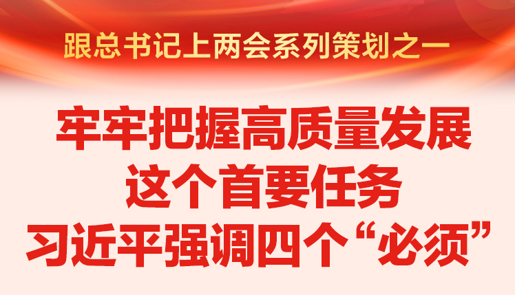 牢牢把握高质量发展这个首要任务 习近平强调四个“必须”
